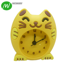 Multi-Colors Promotional Item Silicone Decoration Clock